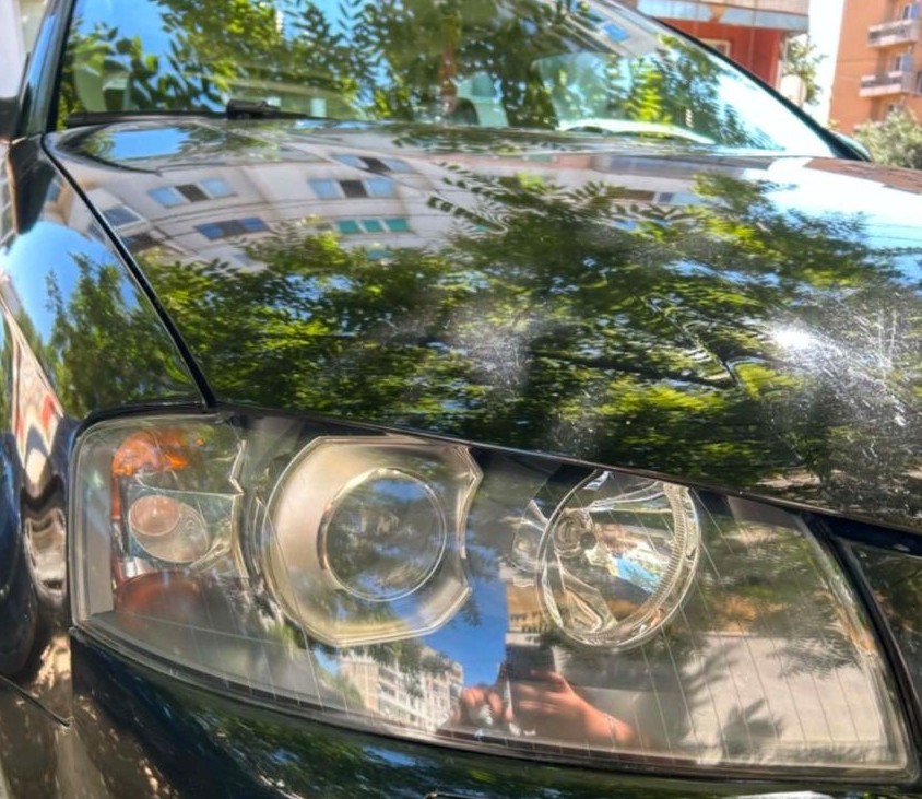 След — VW Passat — Матови → Прозрачни